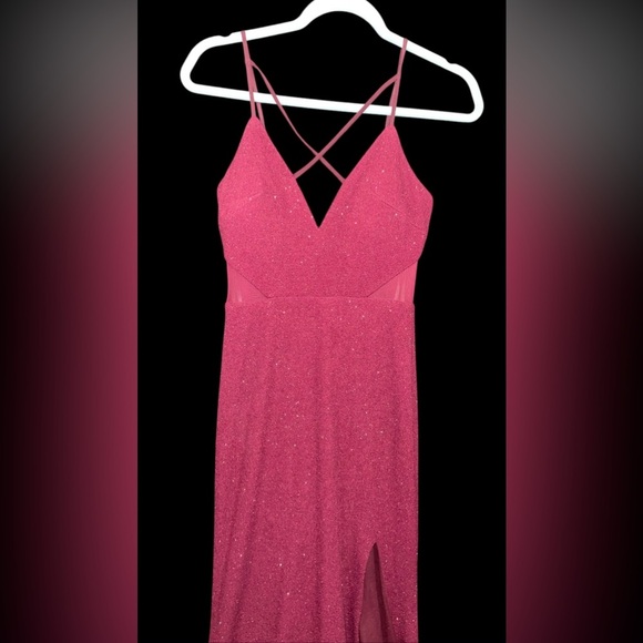 The Dear Moon Burgundy Juniors Prom Dress - Picture 2 of 9